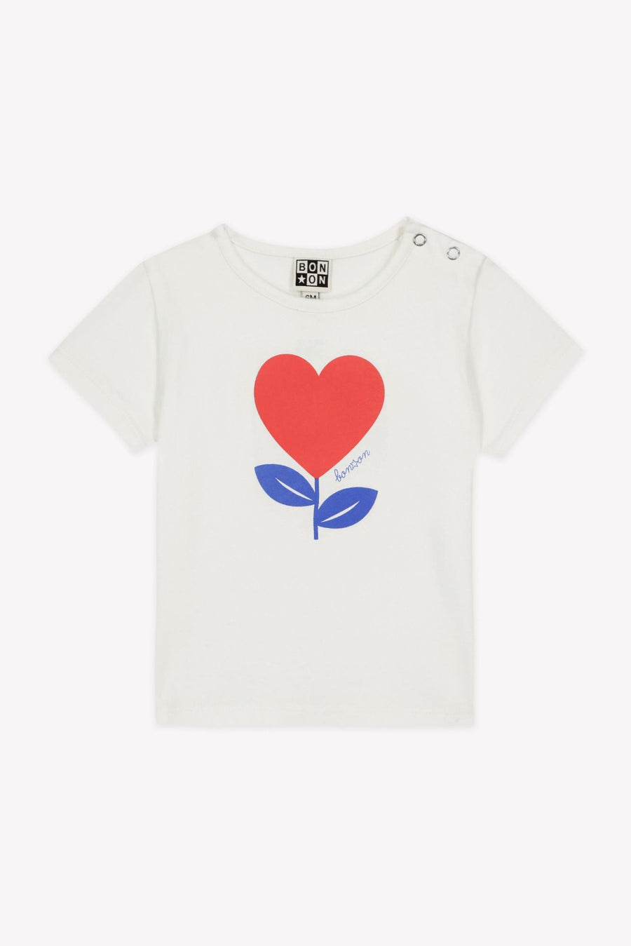 Heart Tee - Ecru - Posh New York