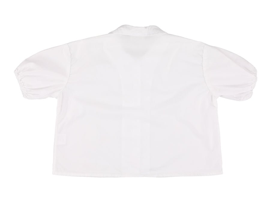 Ice Green Tafetta Shirt - White - Posh New York