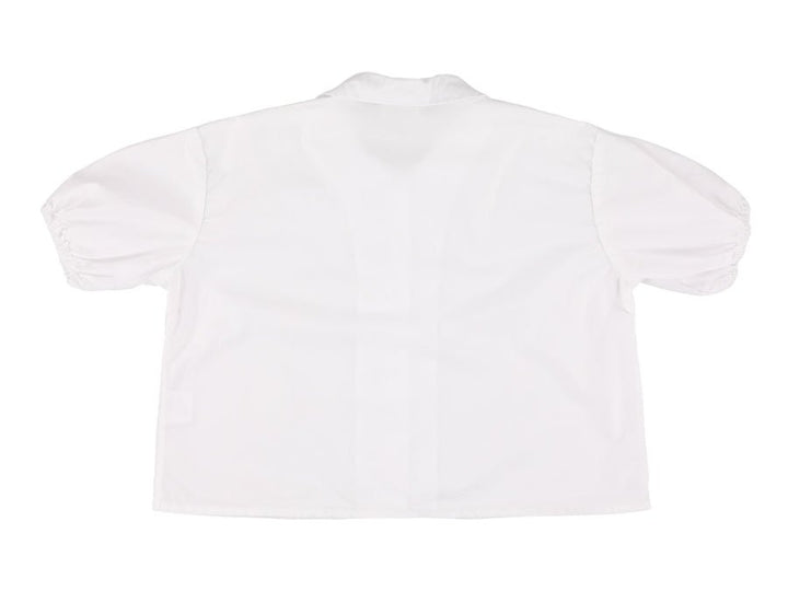 Ice Green Tafetta Shirt - White - Posh New York