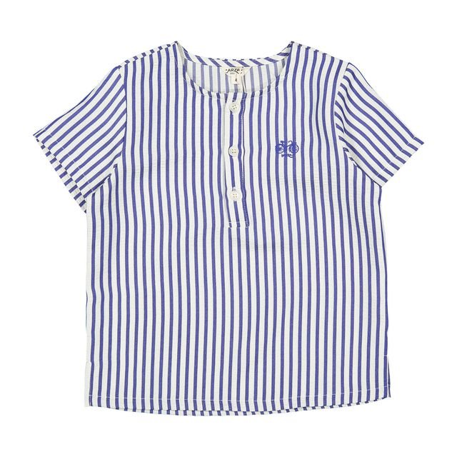 Indigo Striped Tunic - Indigo - Posh New York