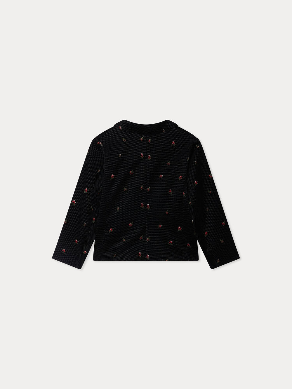 Jacquette Jacket - Fl Faux Noir - Posh New York
