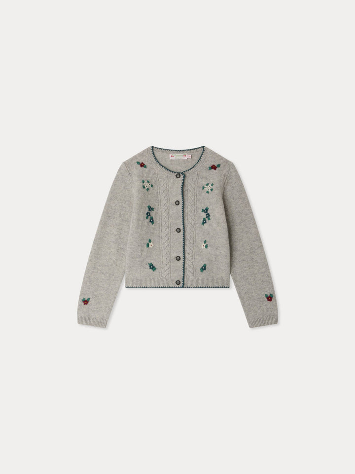 Jamina Cardigan - Gris Chine - Posh New York
