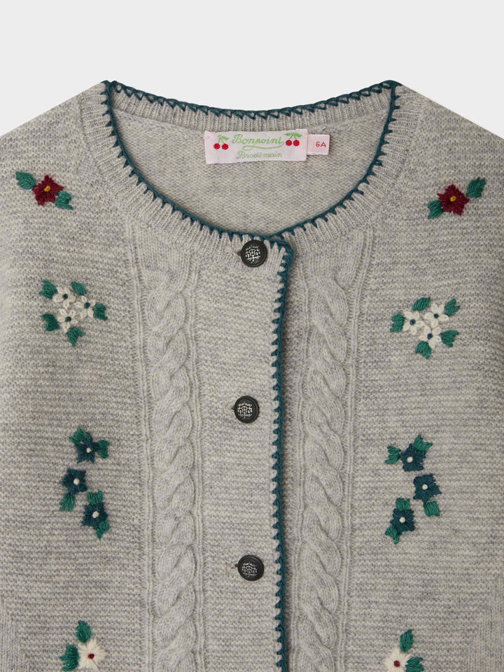 Jamina Cardigan - Gris Chine - Posh New York