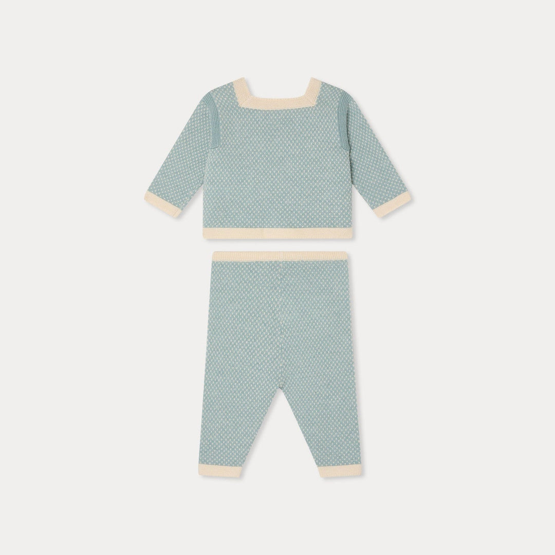 Joe Blue Knit Set - Bleu Moyen 915A - Posh New York