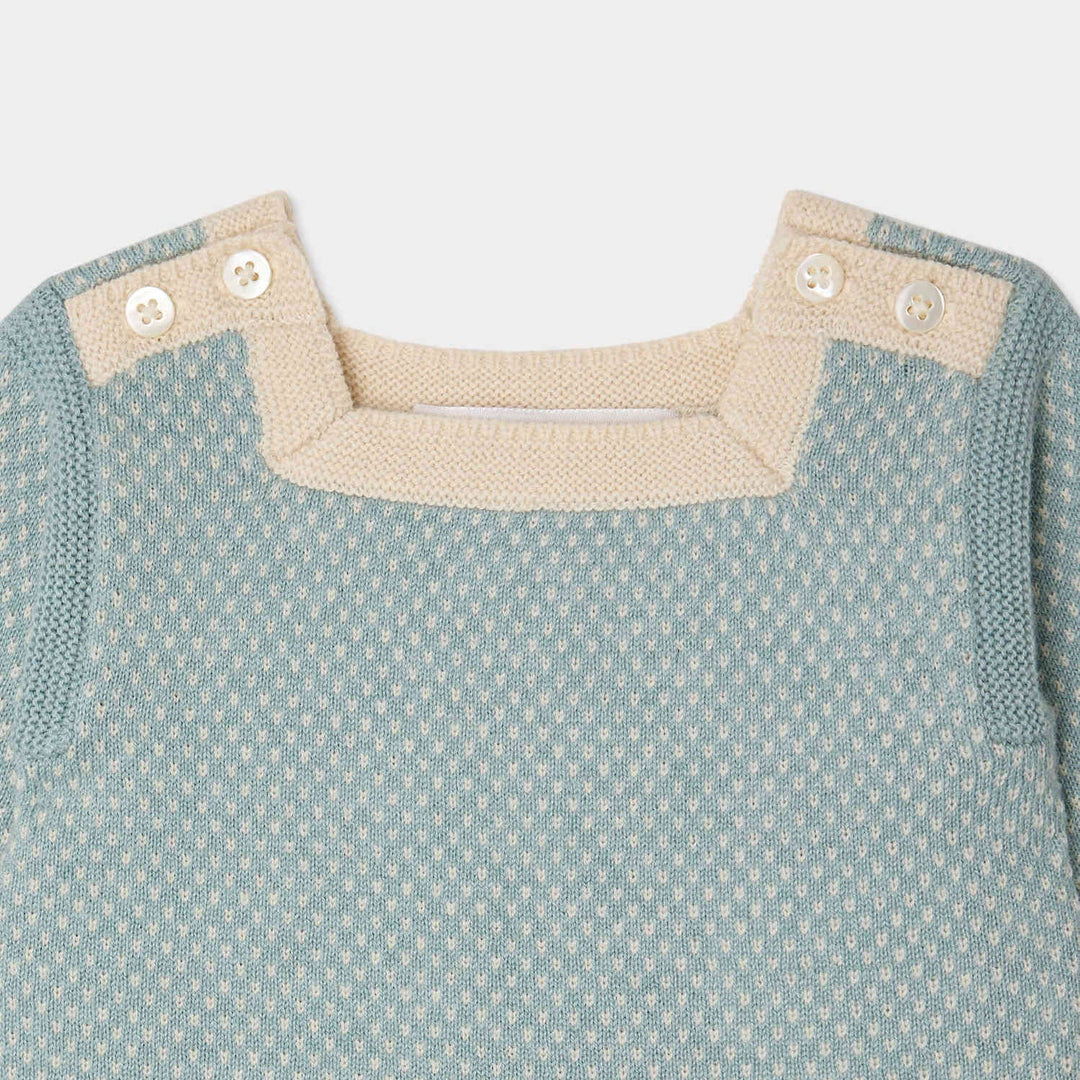 Joe Blue Knit Set - Bleu Moyen 915A - Posh New York