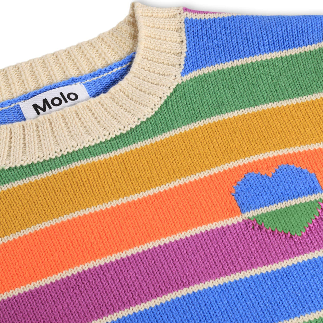 Jumpers & Cardigans - Heart Rainbow - Posh New York