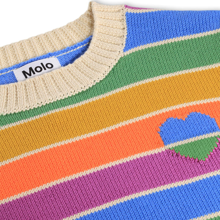 Jumpers & Cardigans - Heart Rainbow - Posh New York