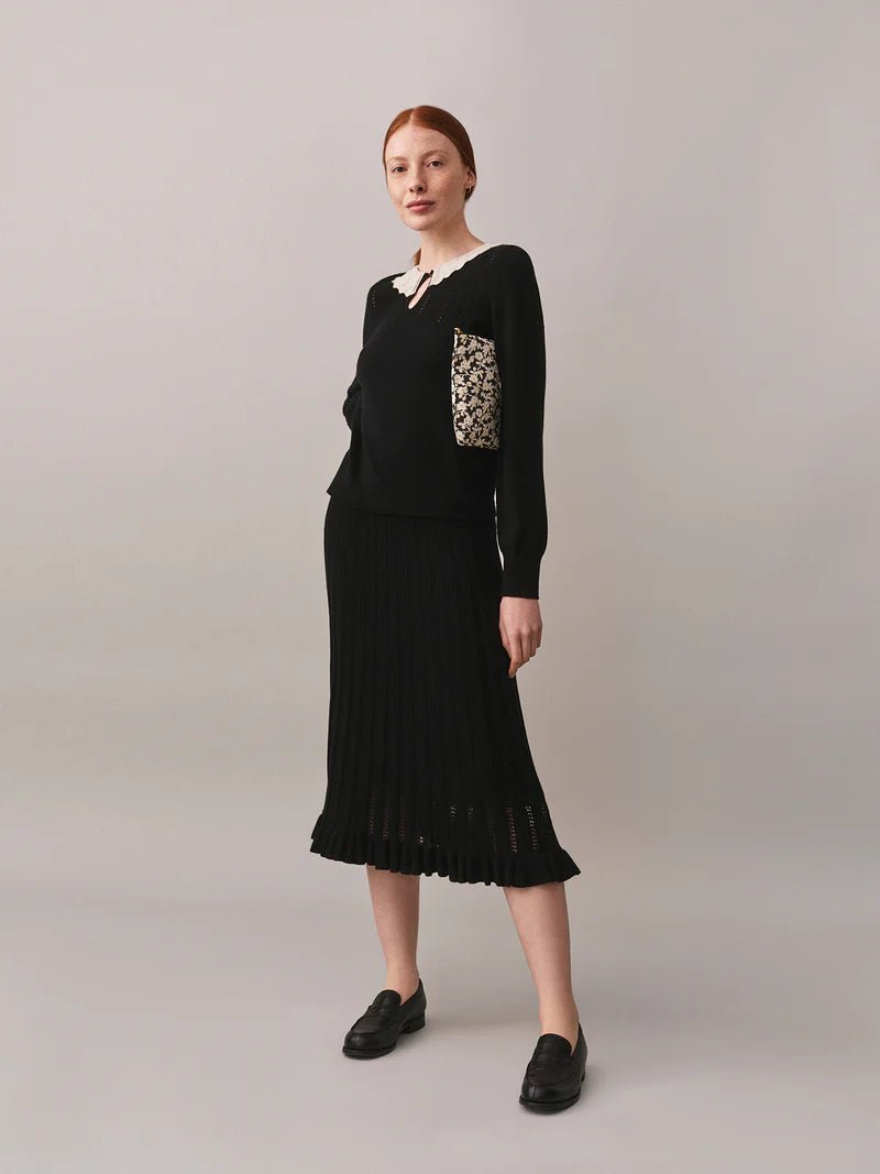 Jylsa Skirt - Noir - Posh New York