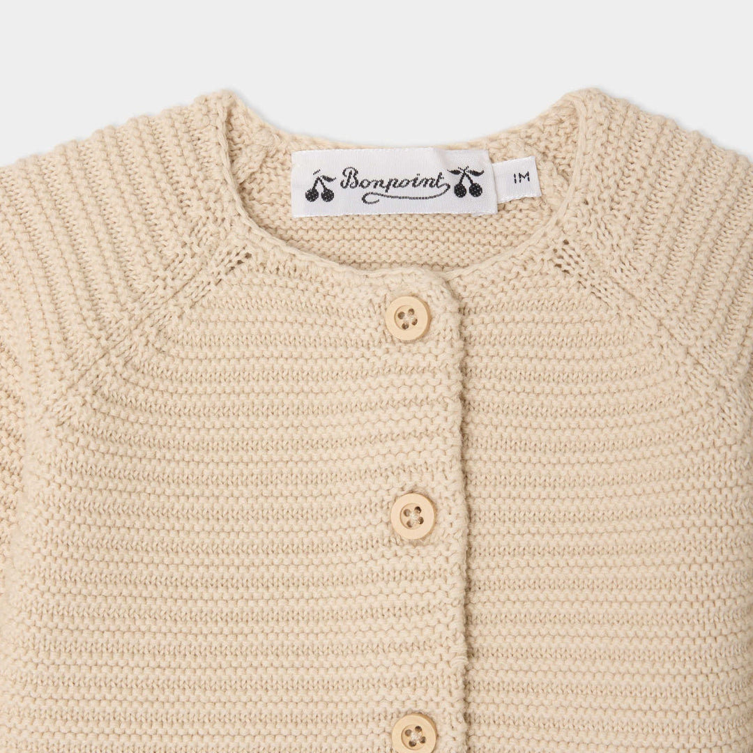 Knit Abid Cardigan - Beige 060 - Posh New York