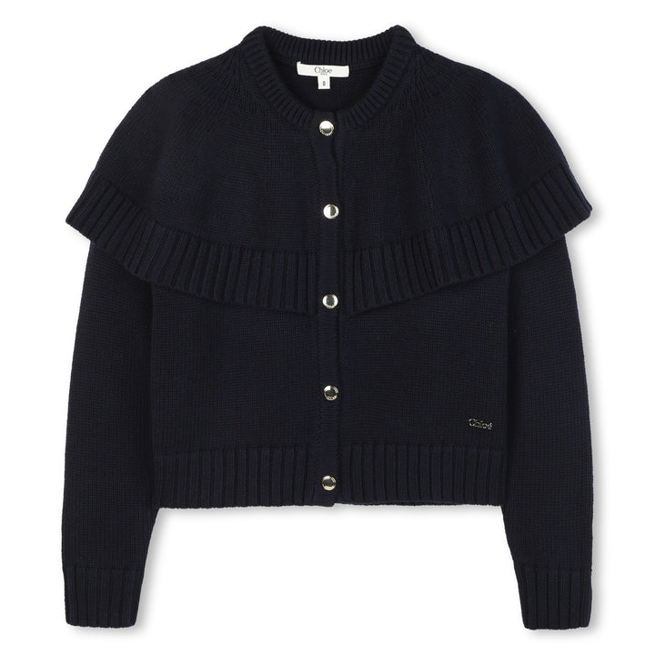 Knitted Cardigan - Navy - Posh New York