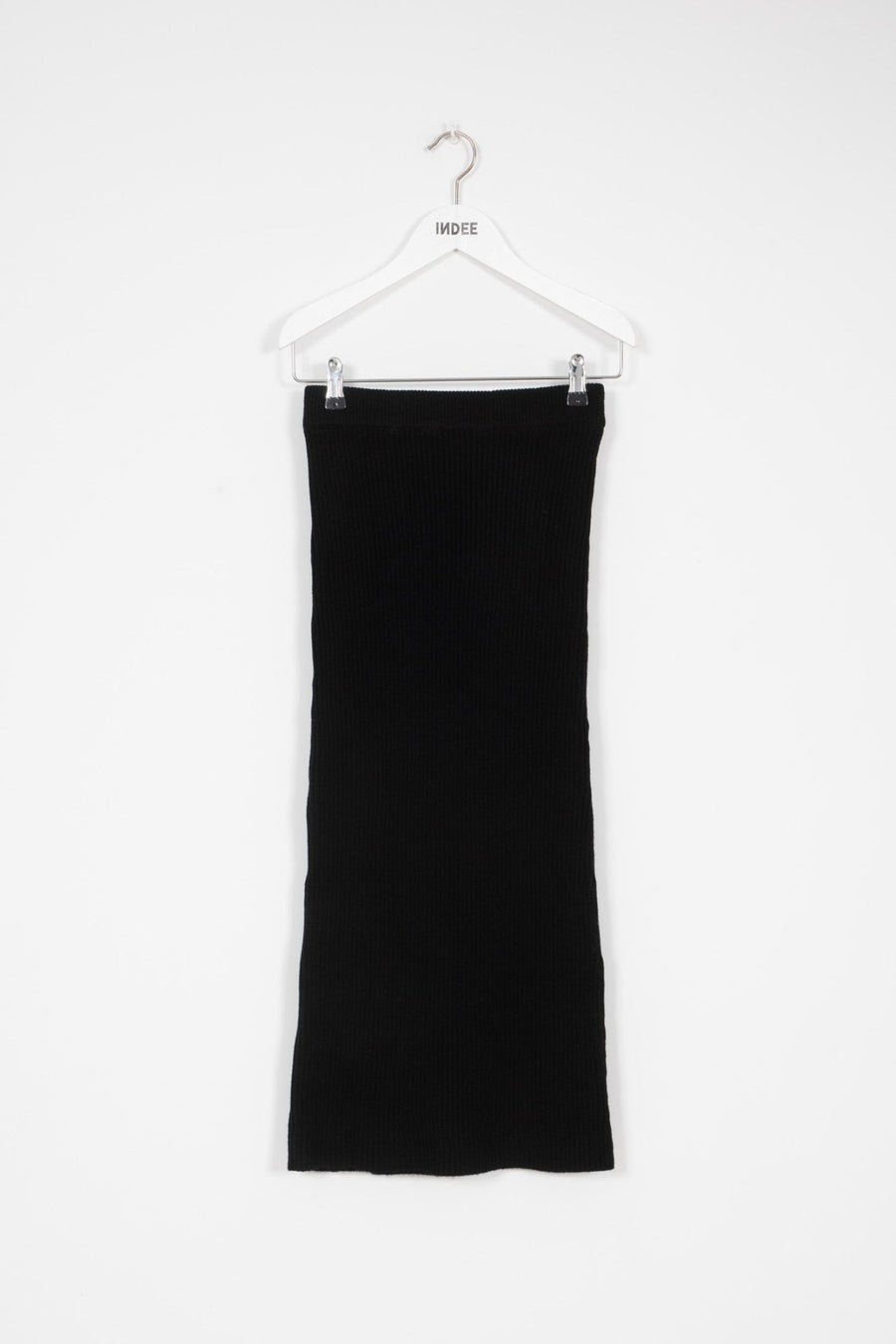 Knitted Skirt - Black - Posh New York