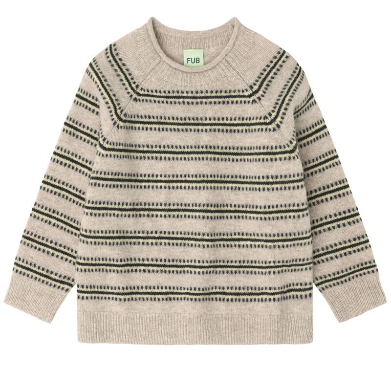 Lambswool Jumper - Oat Melange - Posh New York