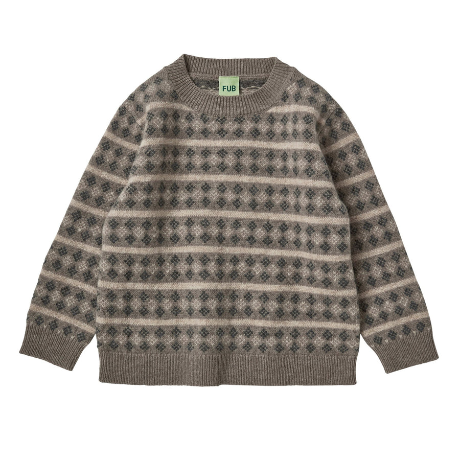 Lambswool Sweater - Hazel Melange - Posh New York