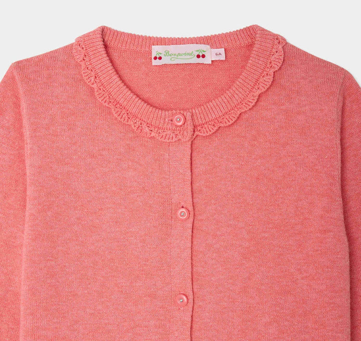 Larita Pink Cardigan - Rose Bonbon 028A - Posh New York