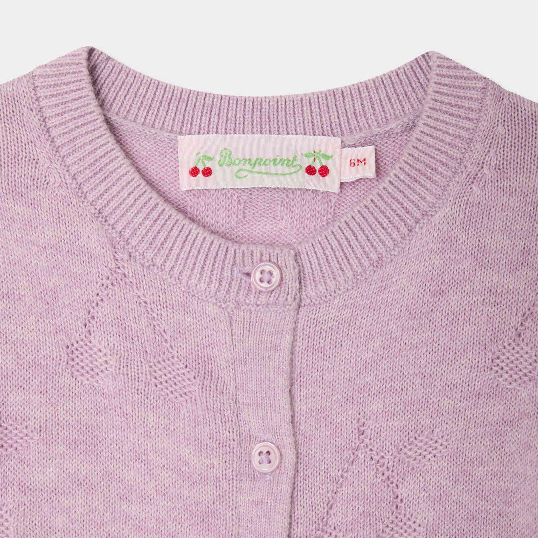 Lavendar Cardigan - Lilas 057A - Posh New York