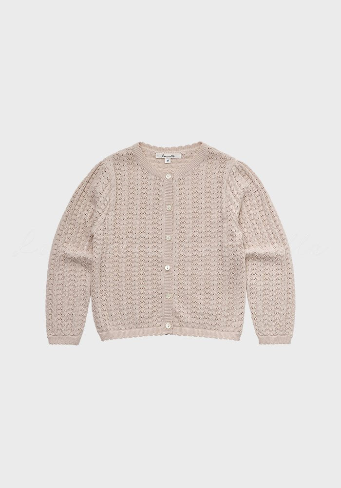 Lavendar Knit Pink Cardigan - Lavendar - Posh New York