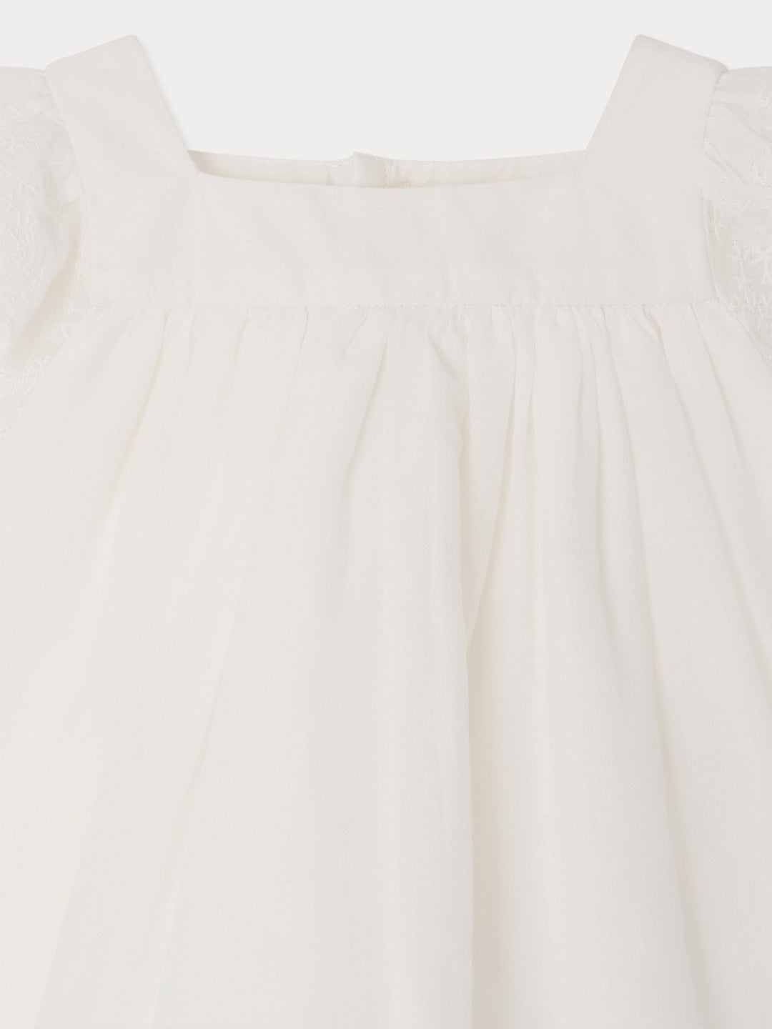 Layli White Blouse - UPB Blanc Lait 102 - Posh New York