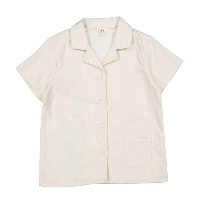 Linen Grandpa Shirt - Linen - Posh New York