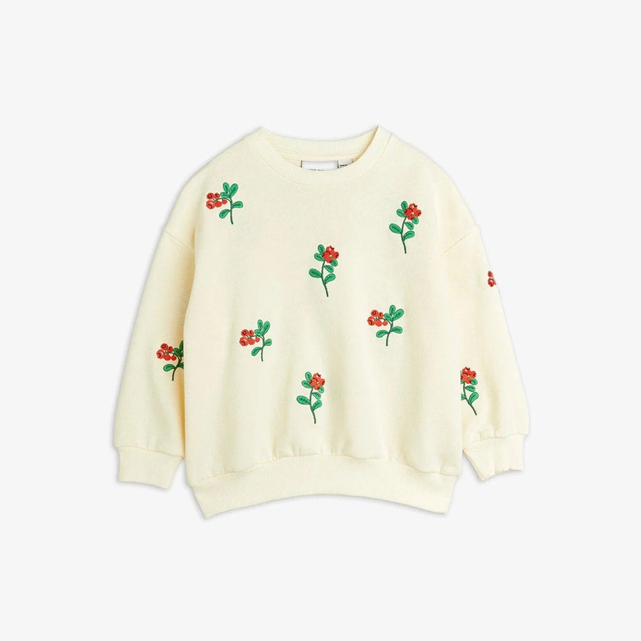 LINGONBERRIES AOP SWEATSHIRT - Offwhite - Posh New York