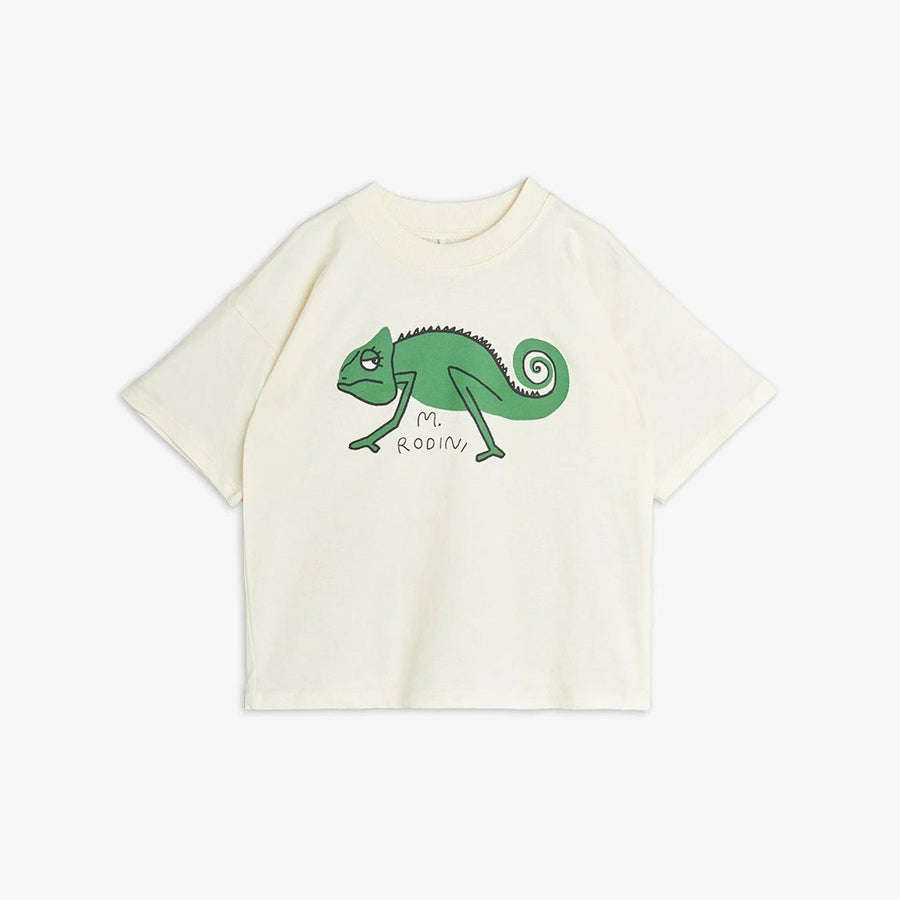 Lizard Sp SS Tee - Off White - Posh New York