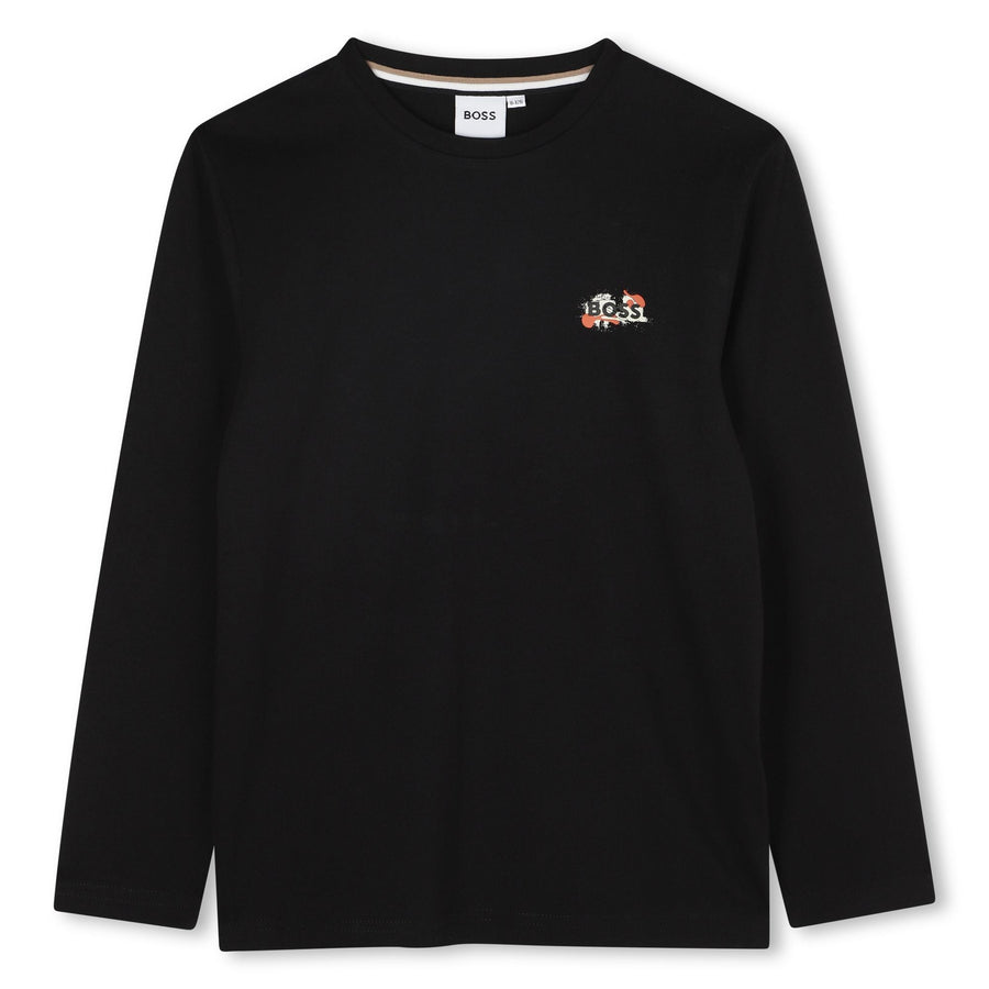 Long Sleeve T-Shirt - Black - Posh New York