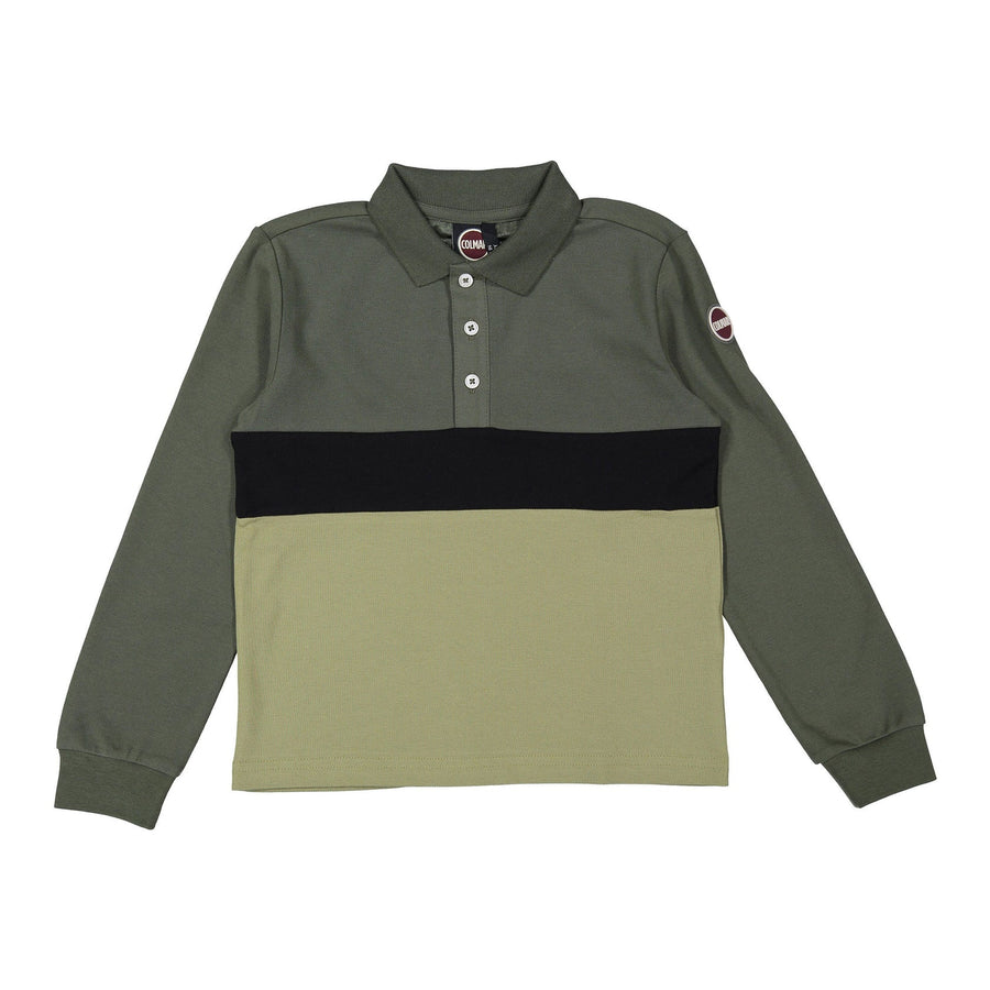 Long Sleeves Piquet Polo with Contrast Collar - 498 - Posh New York
