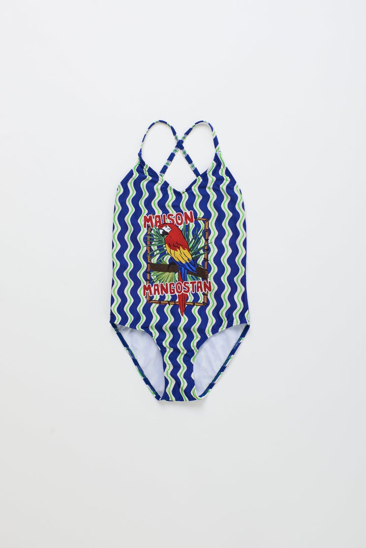 Loras Wavy Swimsuit - Striped - Posh New York