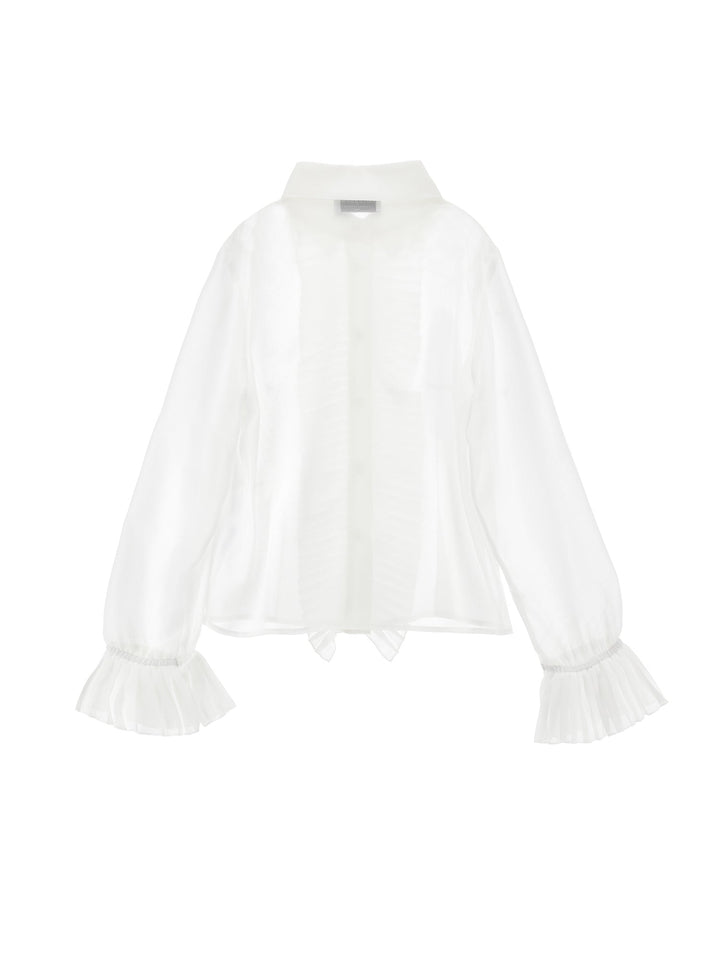 LS Button Down Shirt - White - Posh New York