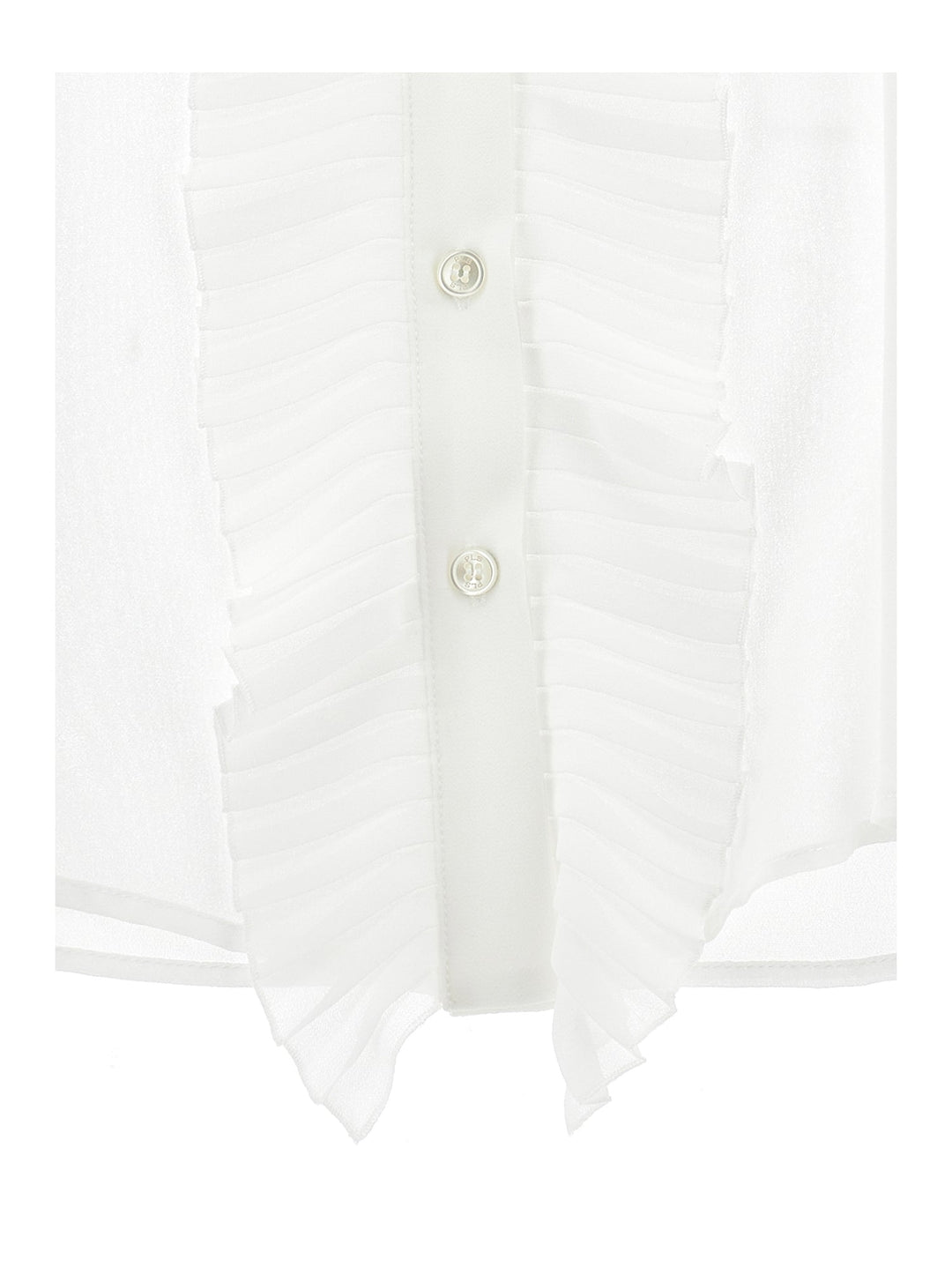 LS Button Down Shirt - White - Posh New York