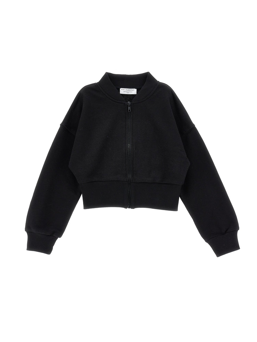 Ls Zip Up Jacket - Black - Posh New York