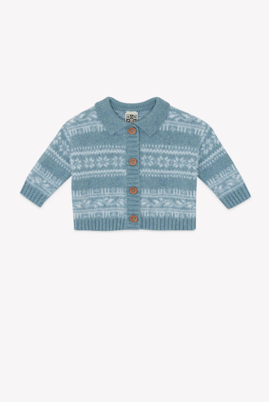 Lucien BB Poilu - Bleu Givre - Posh New York