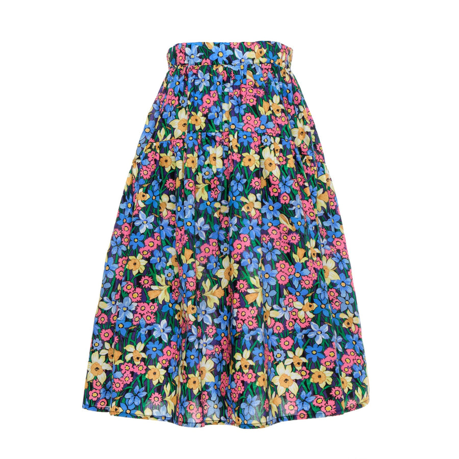 Madison Long Skirt - Blue - Posh New York