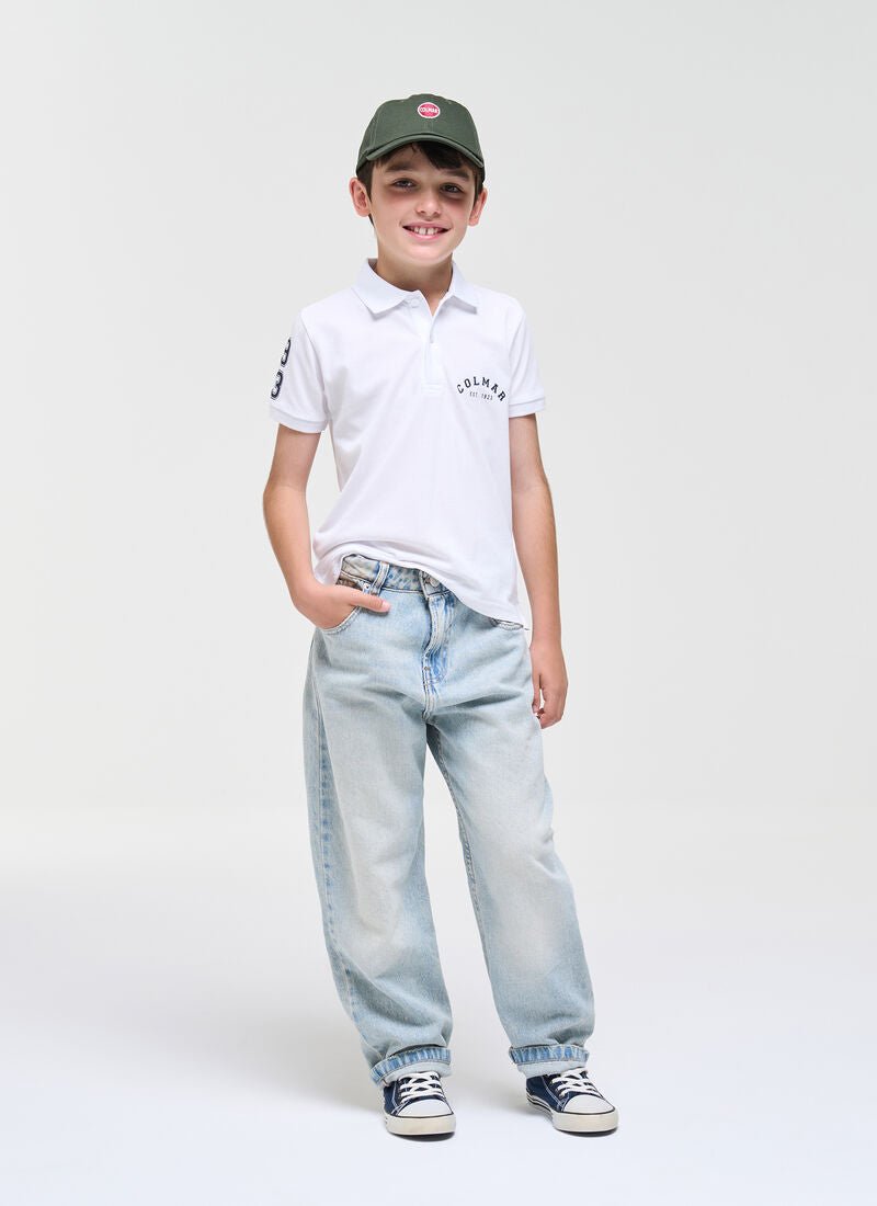 MAGLIETTA JUNIOR - 1 - WHITE - Posh New York