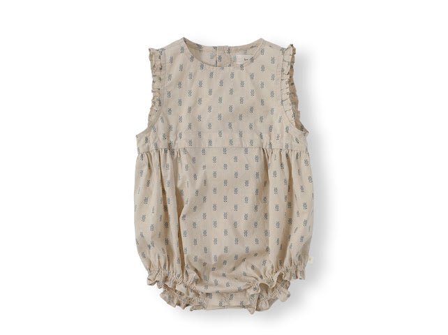 Manon Frill Romper - Blue - Posh New York