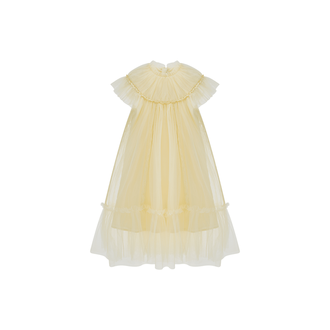 Marisol Dress Pastel Yellow - Yellow - Posh New York