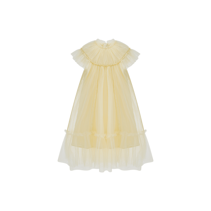 Marisol Dress Pastel Yellow - Yellow - Posh New York