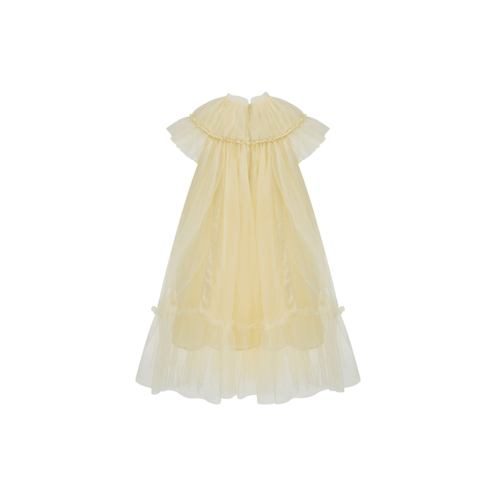 Marisol Dress Pastel Yellow - Yellow - Posh New York