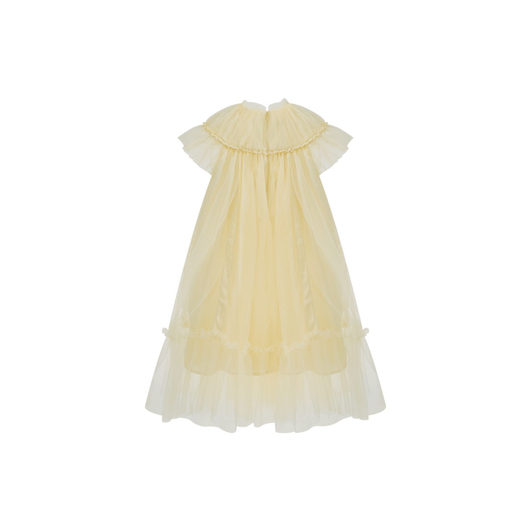 Marisol Dress Pastel Yellow - Yellow - Posh New York