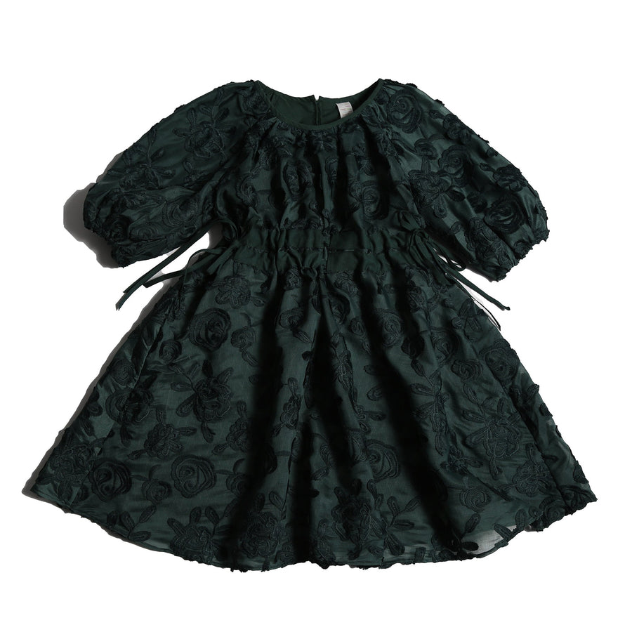 Marisol Ribbon Tie Frock - Cactus - Posh New York