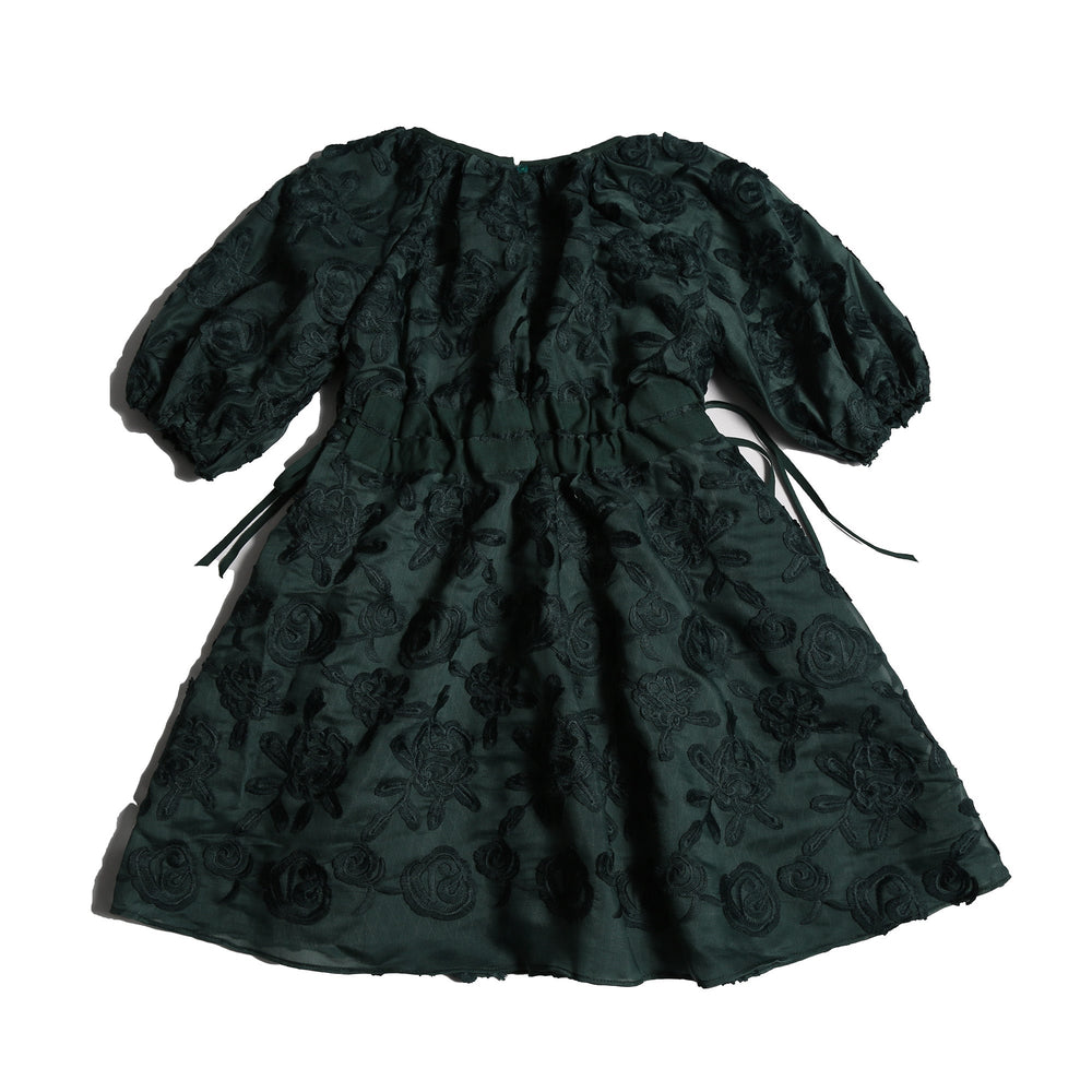 Marisol Ribbon Tie Frock - Cactus - Posh New York