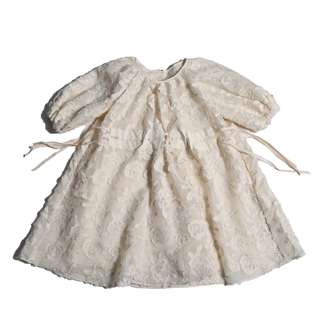 Marisol Ribbon Tie Frock - Opal - Posh New York