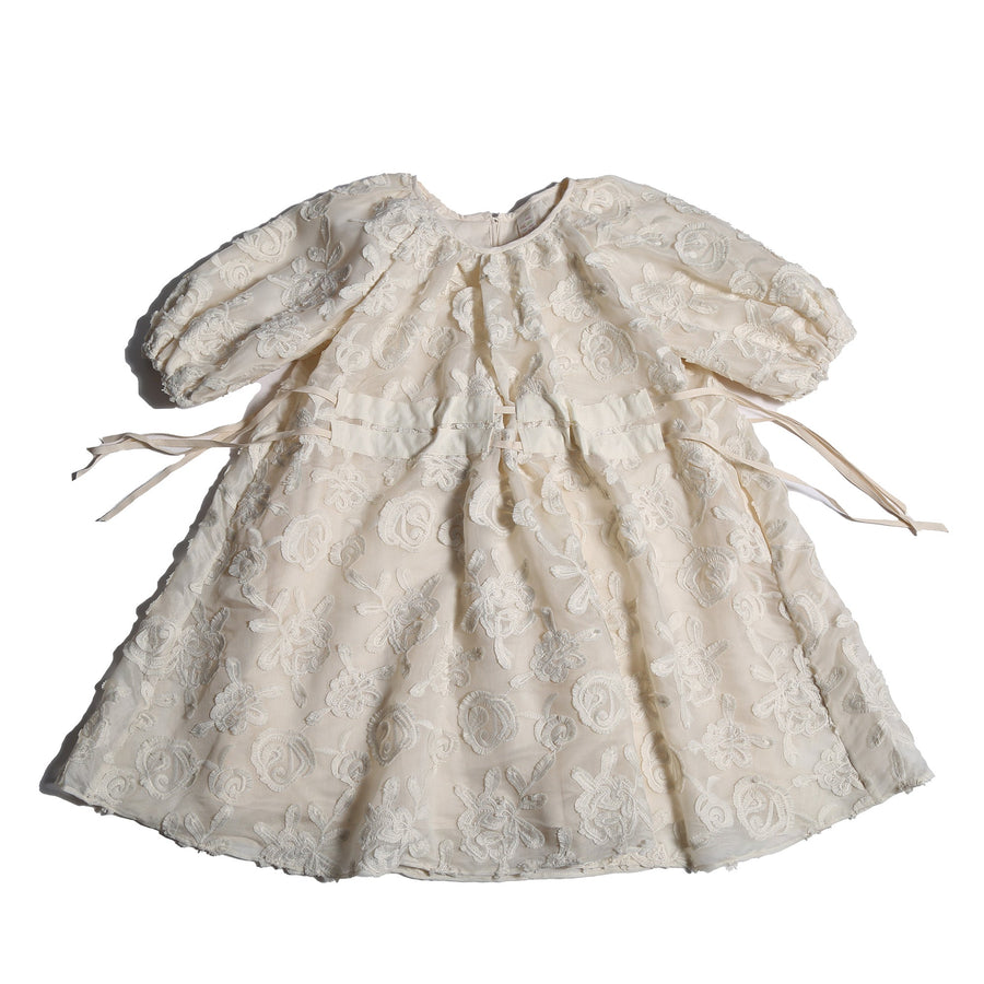 Marisol Ribbon Tie Frock - Opal - Posh New York