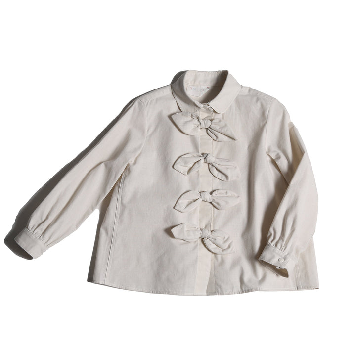 Maya Bow Blouse - Opal - Posh New York