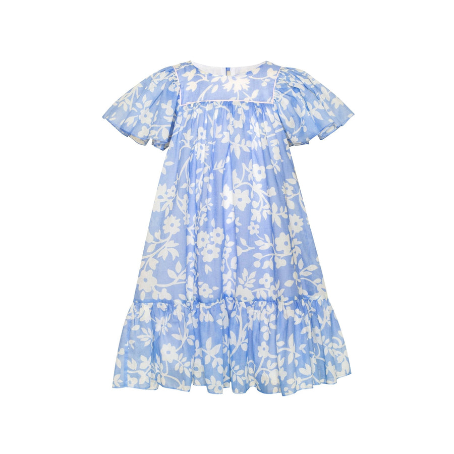 Mimi Chiffon Dress - Blue - Posh New York