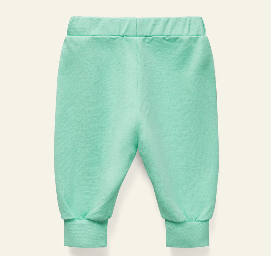 Mini Keel Colorblock Sweatpants - Green/Blue - Posh New York