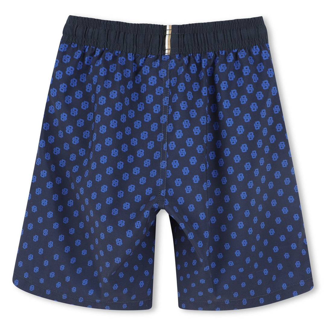 Mini Me Double B Swim Shorts - Navy - Posh New York