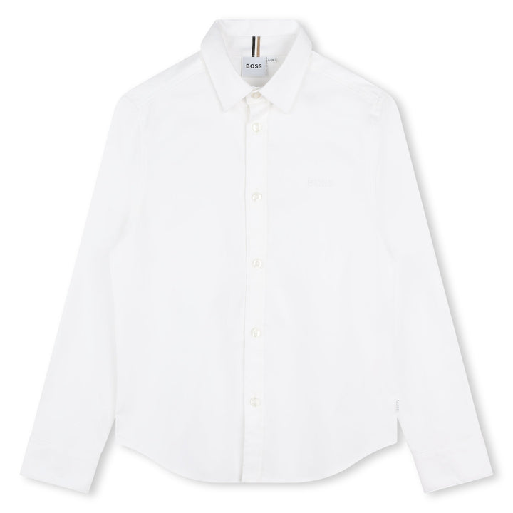 Mini Me LS Shirt - White - Posh New York