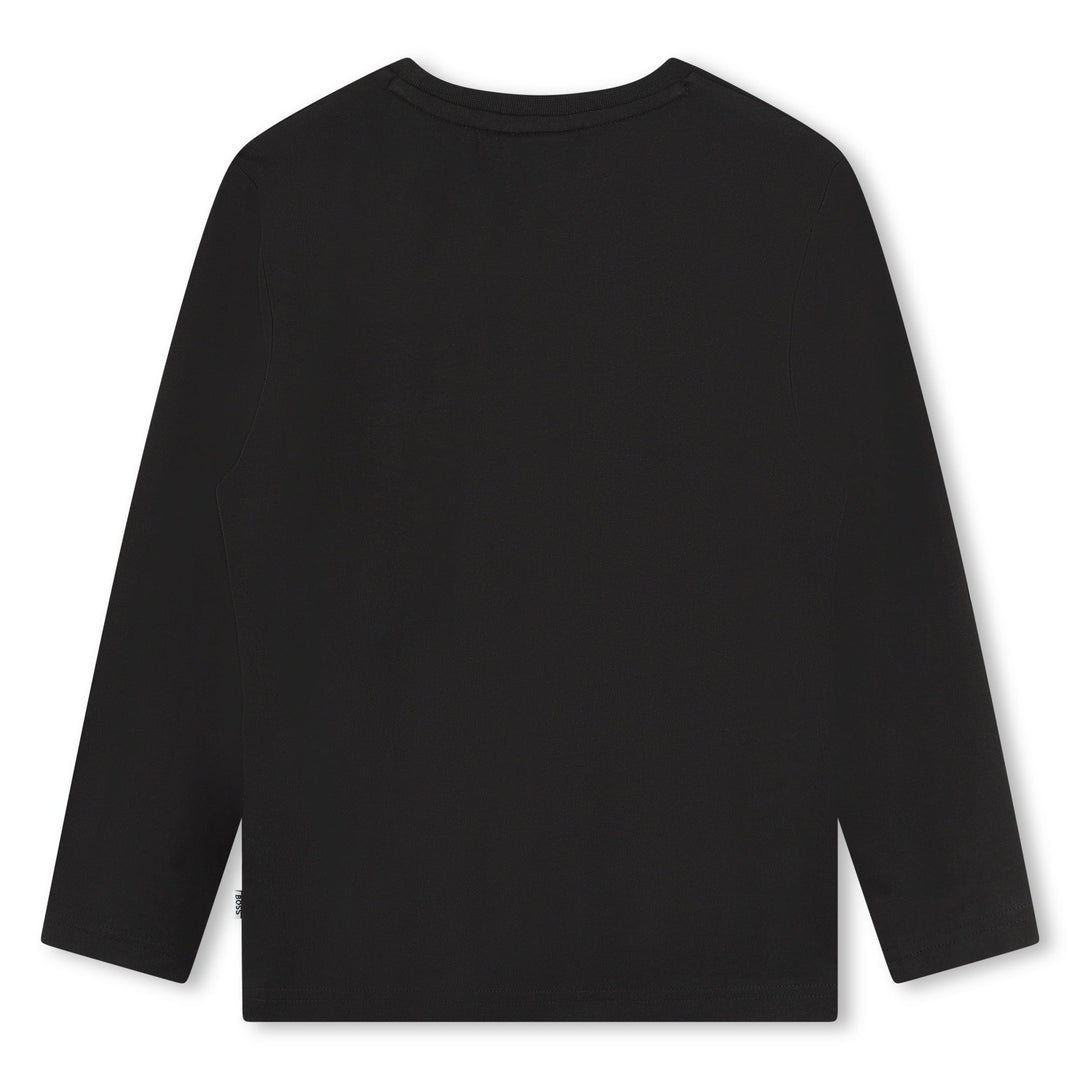 Mini Me LS Small Logo - Black - Posh New York