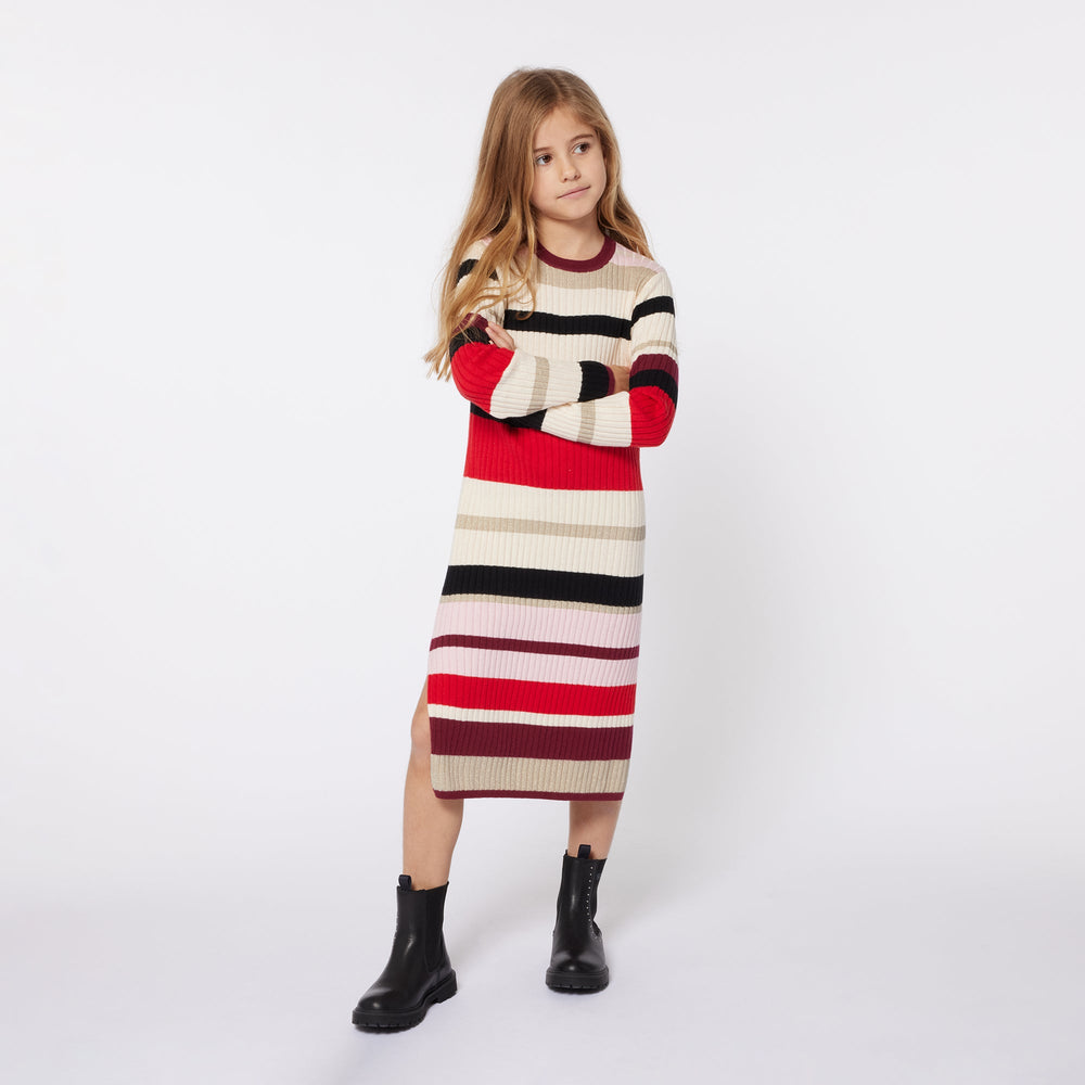 Mini Me Maxi Knitted Dress - Striped - Posh New York