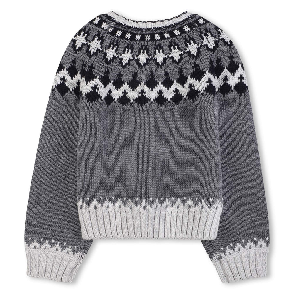 Mini Me Sweater Wool - Heather Grey - Posh New York